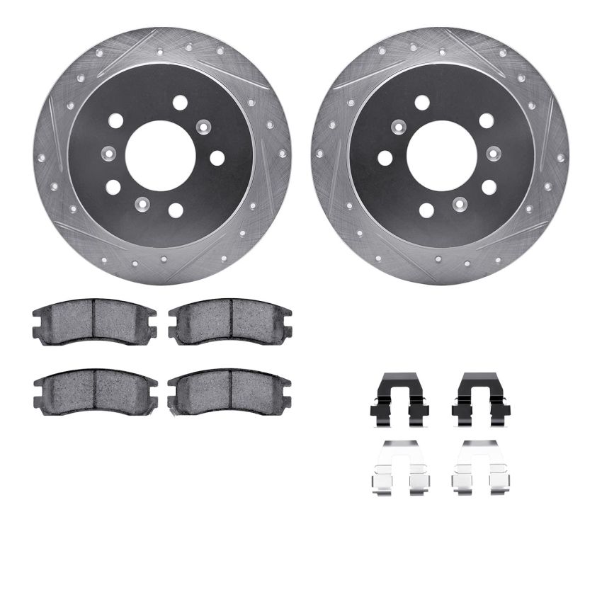 Dynamic Friction 7512-45002 Rotor Kit
