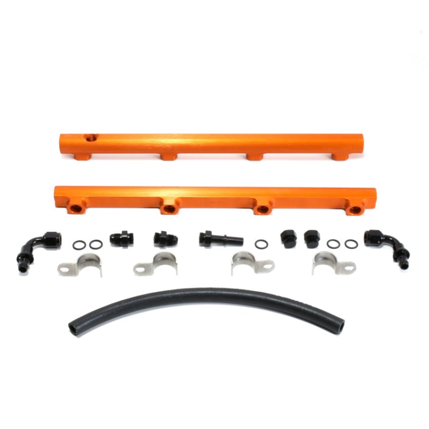 BBK Performance Parts 5019 2005-2014 DODGE 5.7/6.1L HEMI (CAR ONLY) HIGH FLOW BILLET ALUMINUM FUEL RAIL KIT