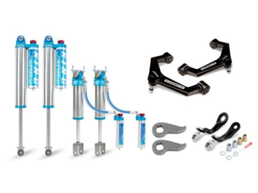Cognito 510-P0933 11-19 Chevy/GMC Silv/Sierra 2500/3500 HD 2WD/4WD 3in Elite Leveling Kit w/ King 2.5 RR