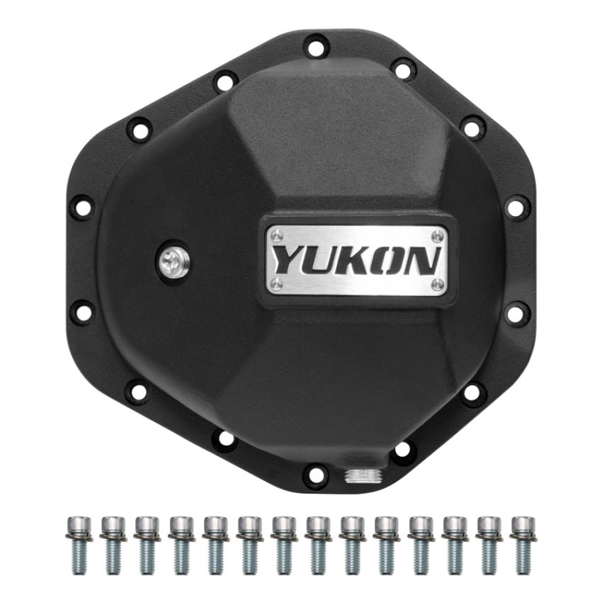 Yukon Gear & Axle YHCC-GM14T-M Yukon Gear Hardcore Diff Cover for 14 Bolt GM Rear w/ 8mm Cover Bolts