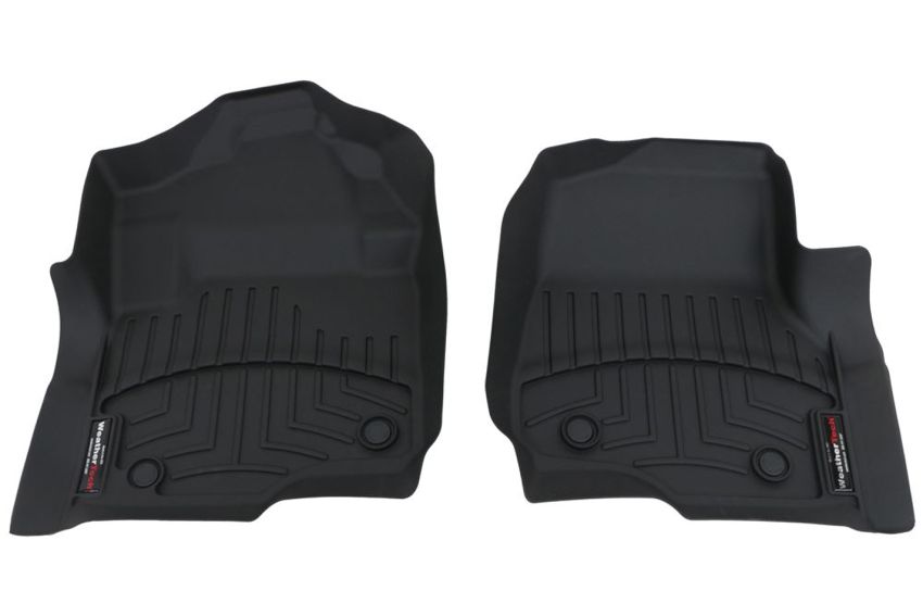 WEATHERTECH WEA4410121IM Front Floorliner HP Mats 17-   Ford F250 Black