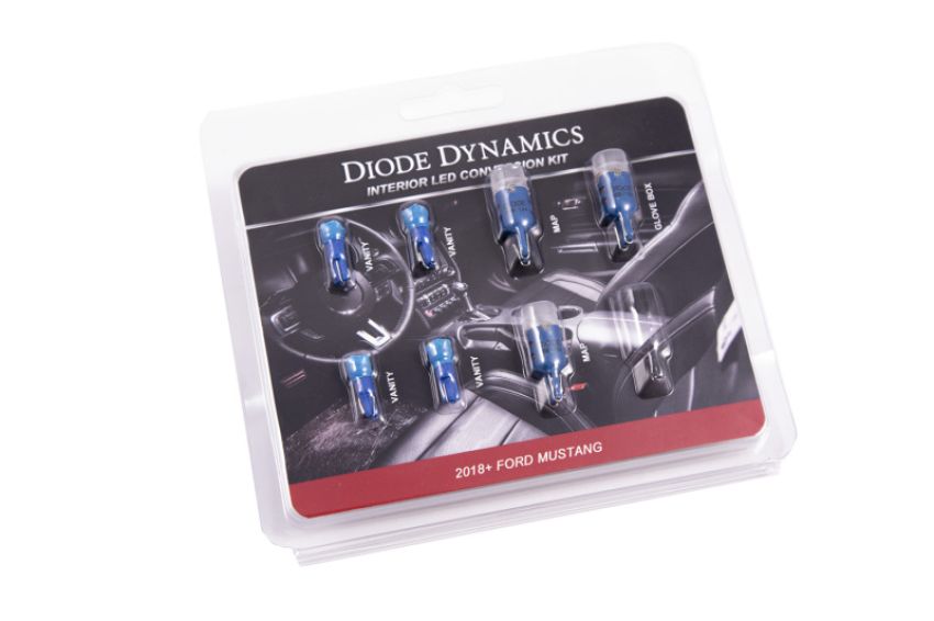 Diode Dynamics DD0356 18-19 Mustang Stage 2 Mustang Interior LED Light Kit - Blue