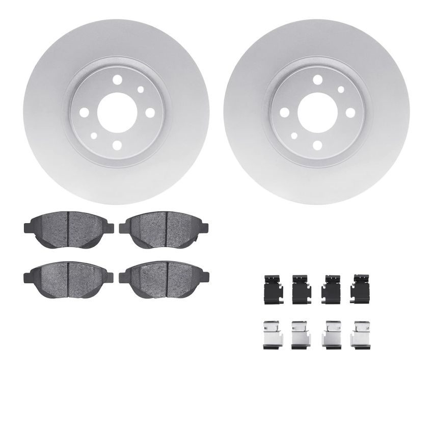 Dynamic Friction 4612-07003 Rotor Kit
