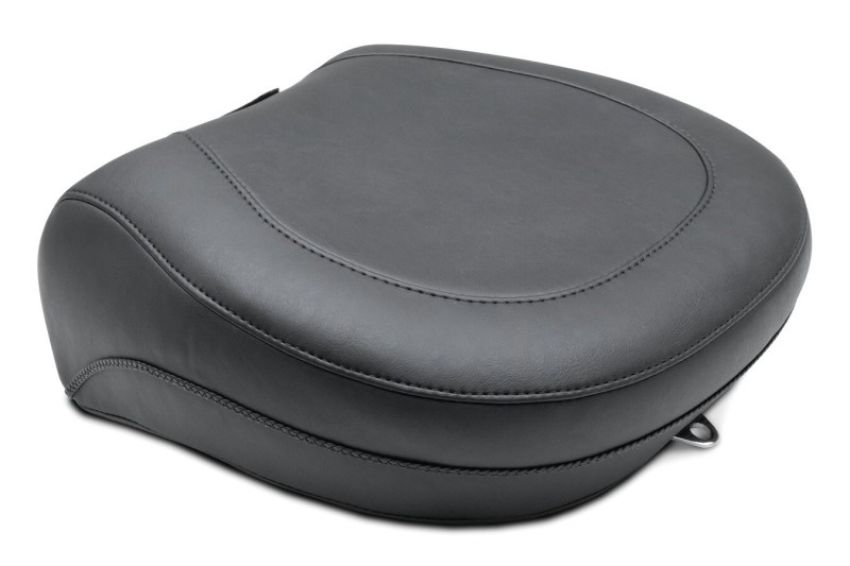 Mustang Motorcycle 79531 Mustang 06-17 Harley Softail Wide Tire (200mm) Wide Touring Recessed Passenger Seat - Black