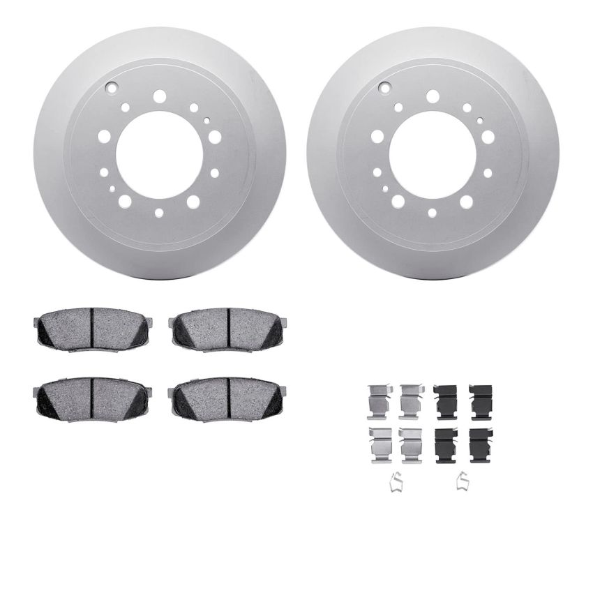Dynamic Friction 4412-76014 Rotor Kit