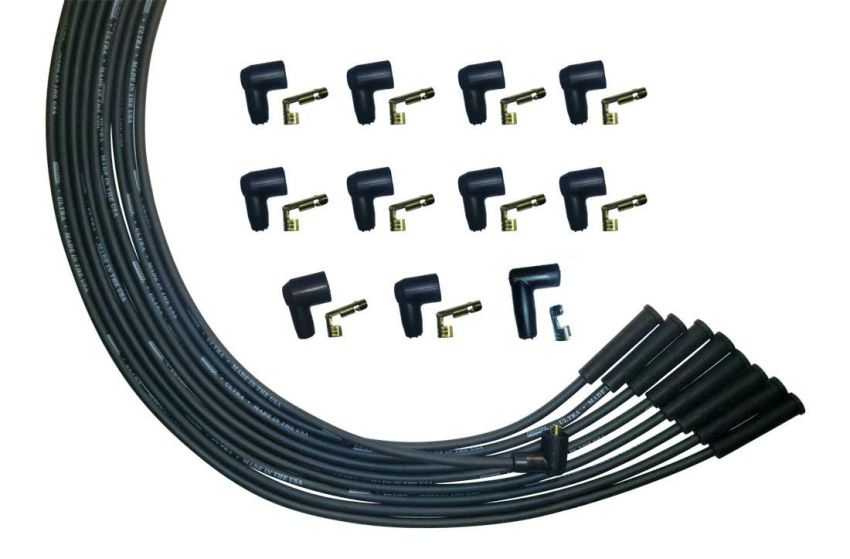 MOROSO MOR51002 Ultra Plug Wire Set Universal V8 Black