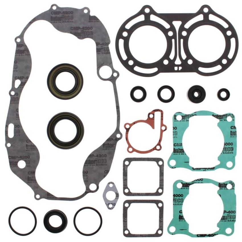 Vertex Pistons 811812 Vertex Gaskets 87-09 Yamaha YFZ350 Banshee Complete Gasket Kit w/ Oil Seals