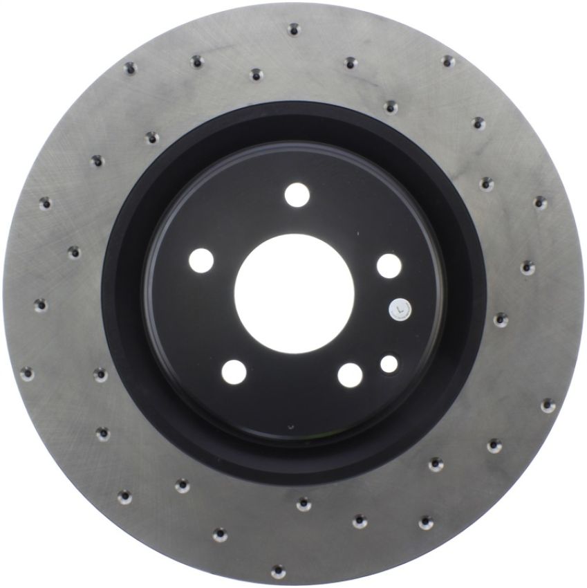 Stoptech 128.35052L Drilled Sport Brake Rotor