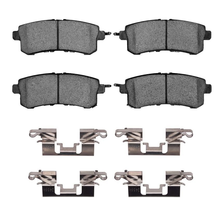 Dynamic Friction 1551-1510-01 Brake Pad Kt