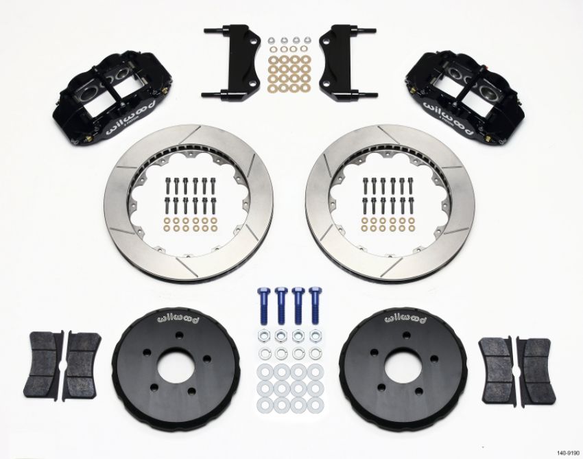 Wilwood 140-9190 Narrow Superlite 6R Front Hat Kit 13.06in Nissan 350Z/Fiti G35