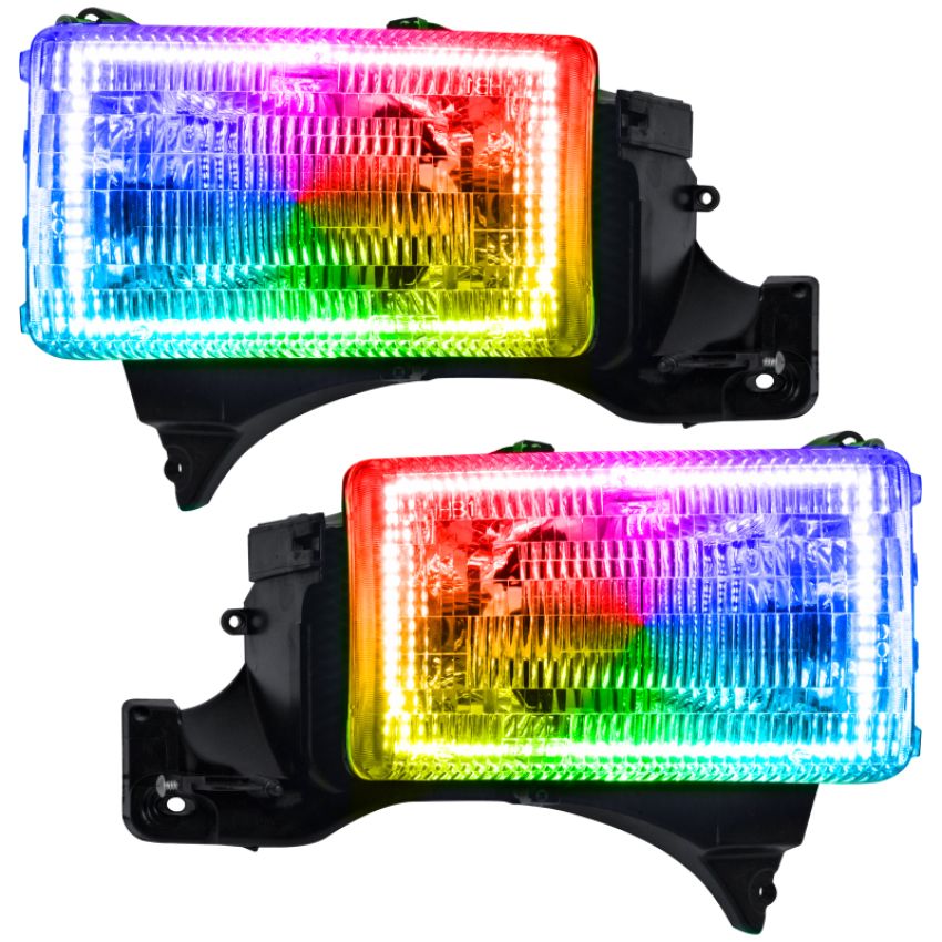 Oracle Lighting 8167-504 SMD Pre-Assembled Headlights, ColorSHIFT(tm) - Simple