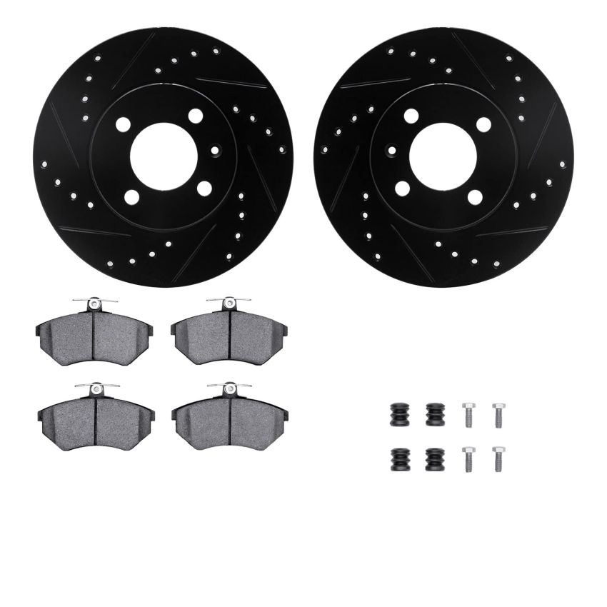 Dynamic Friction 8612-74006 Rotor Kit