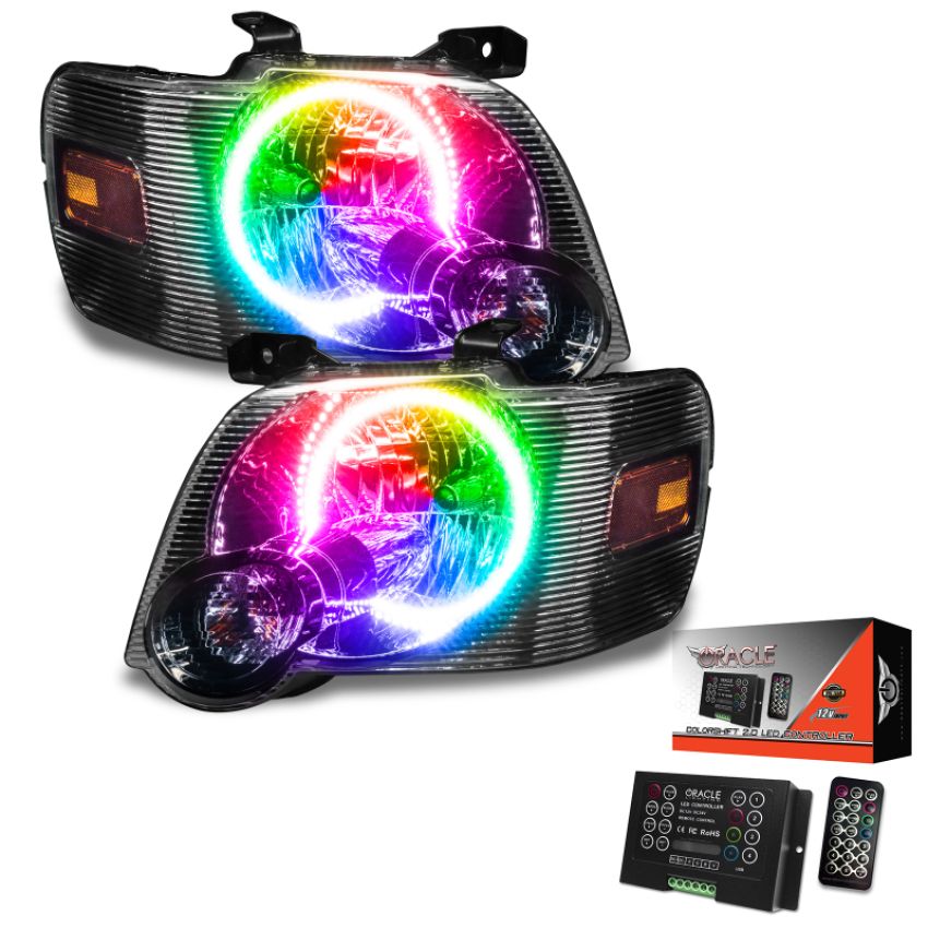 Oracle Lighting 7736-333 SMD Pre-Assembled Headlights, ColorSHIFT(tm) 2.0
