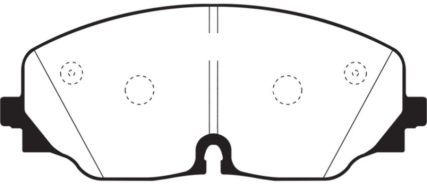 EBC Brakes DP63087 6000 Series Greenstuff Truck/SUV Brakes Disc Pads