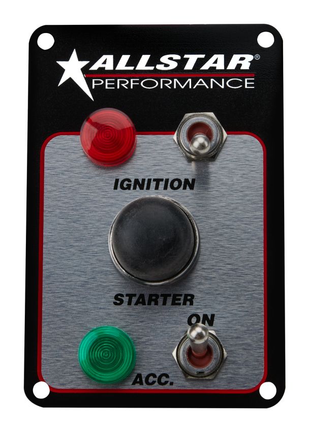 ALLSTAR PERFORMANCE ALL80164 Waterproof Switch Panel Two Switch w/ Lights