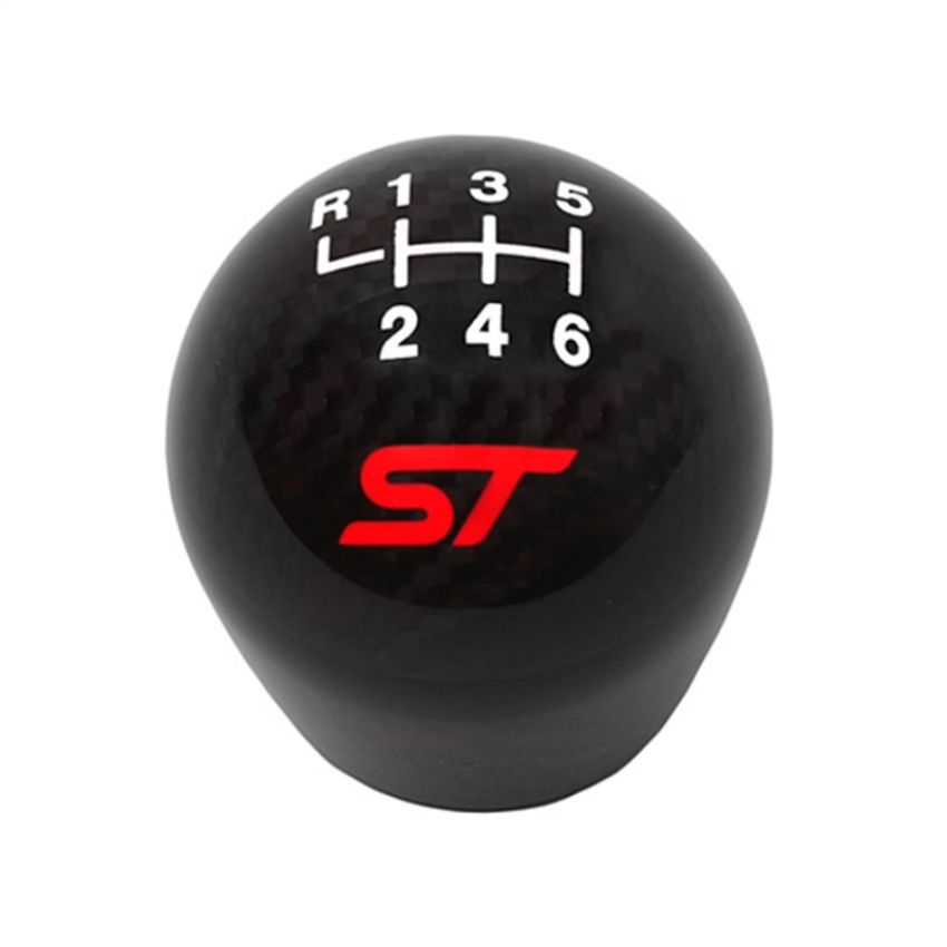 Ford Racing M-7213-FSTCF Focus ST Shift Knob-Carbon Fiber, Black, 6 Speed