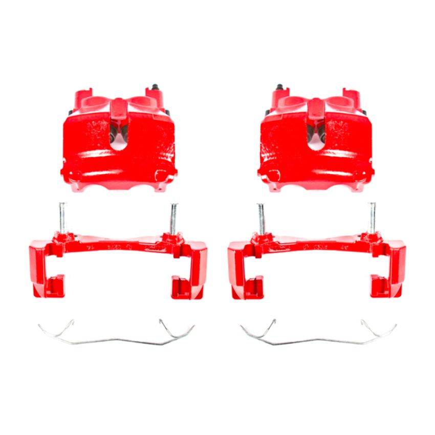 PowerStop S4810 Red Powder Coated Calipers