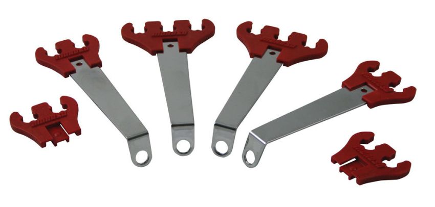 MOROSO MOR72151 Spark Plug Wire Looms Red