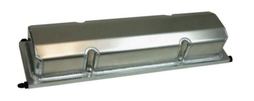 MOROSO MOR68360 SBC Valve Cover Set w/ Oilers Non-Logoed