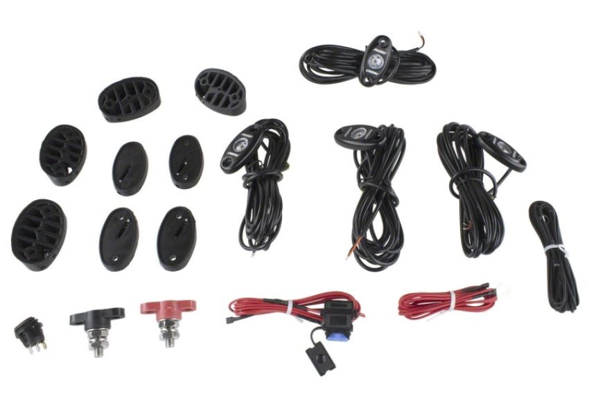 Ford Racing M-15200-RUNA Rigid Off-Road Under Body/Rock Light Kit-Amber