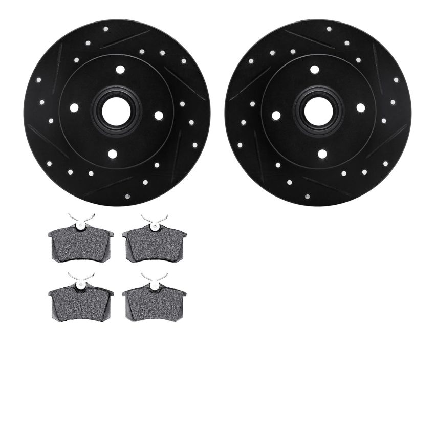 Dynamic Friction 8502-74006 Rotor Kit