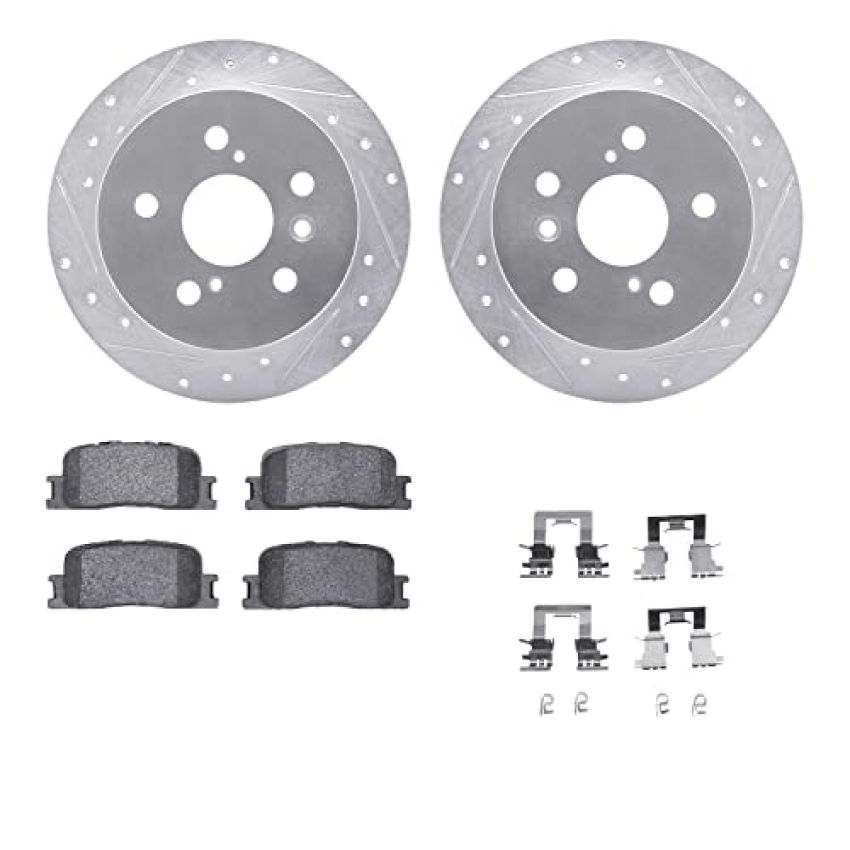 Dynamic Friction 7512-76121 Rotor Kit