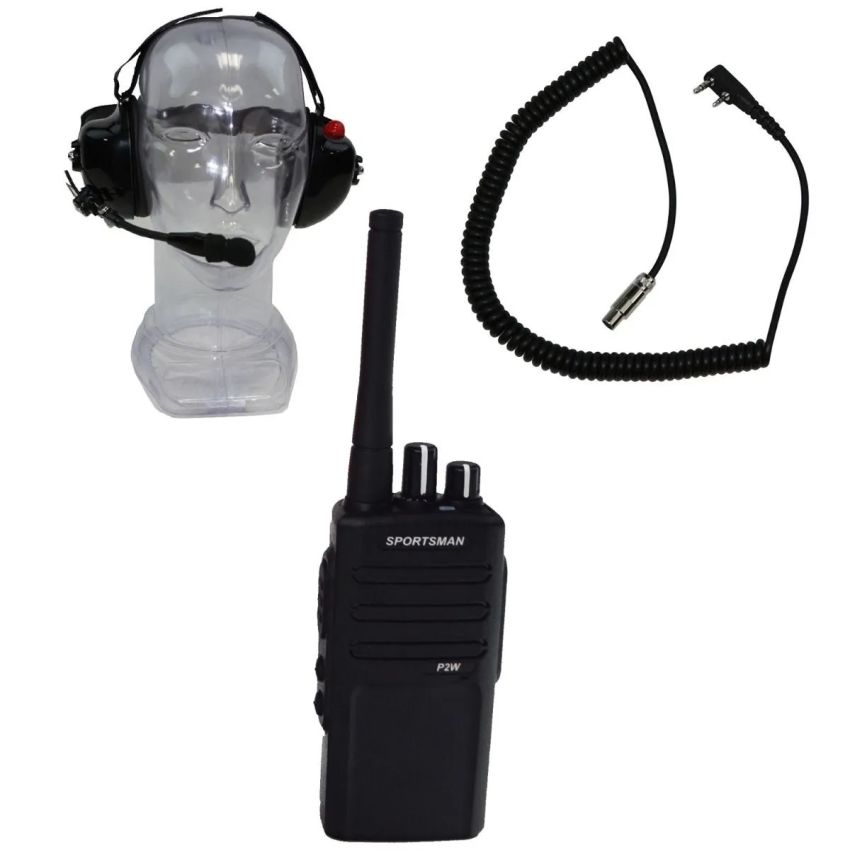 RJS SAFETY RJS600080152 Pro Sportsman Single Radio