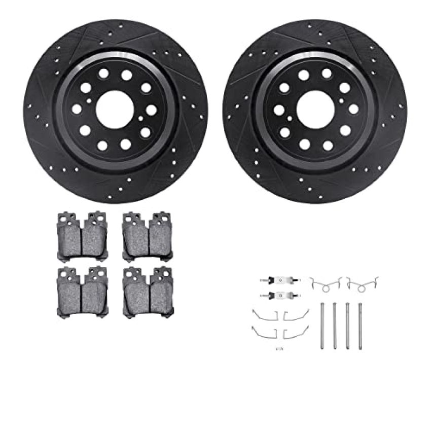 Dynamic Friction 8512-75102 Rotor Kit