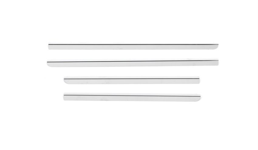 Putco 97501 14-14 Chevrolet Silverado HD - Crew Cab - Stainless Steel Window Trim Accents