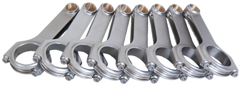 EAGLE EAGCRS6000B3D2000 SBC 4340 Forged H-Beam Rods 6.000