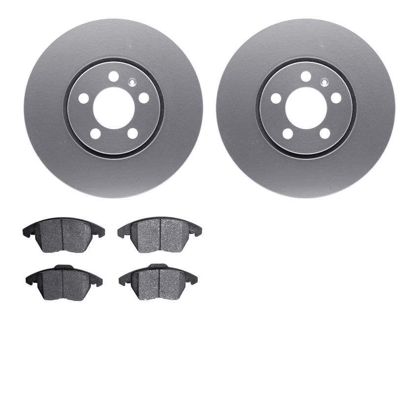 Dynamic Friction 4502-74098 Rotor Kit