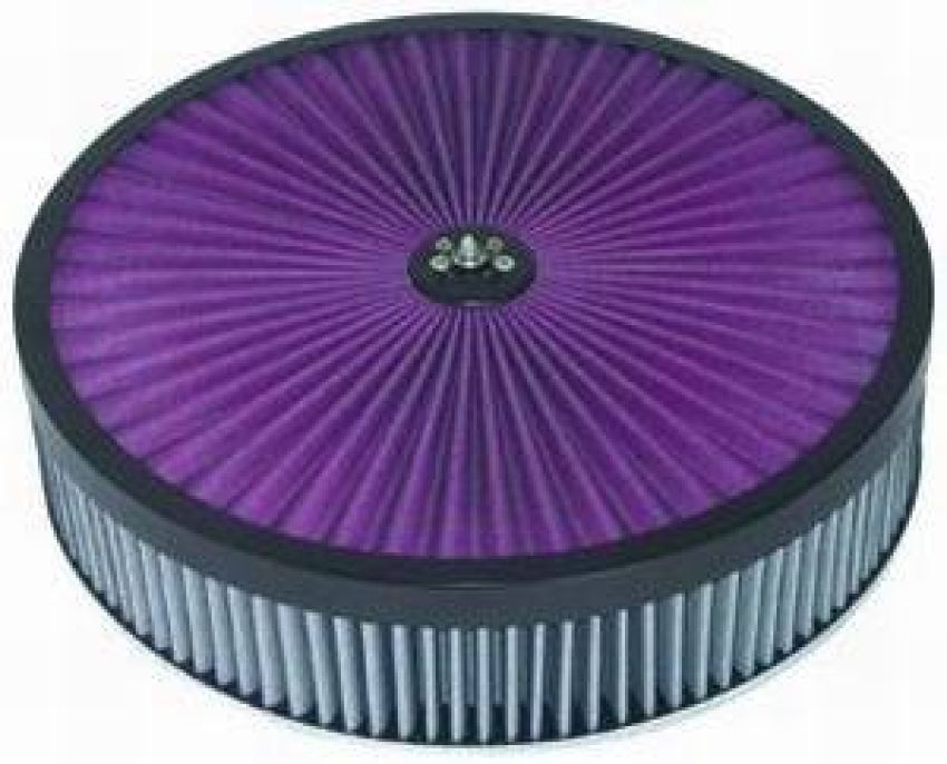 RACING POWER CO-PACKAGED RPCR2405X Black 14X3 Super Flow Air Cleaner Kit