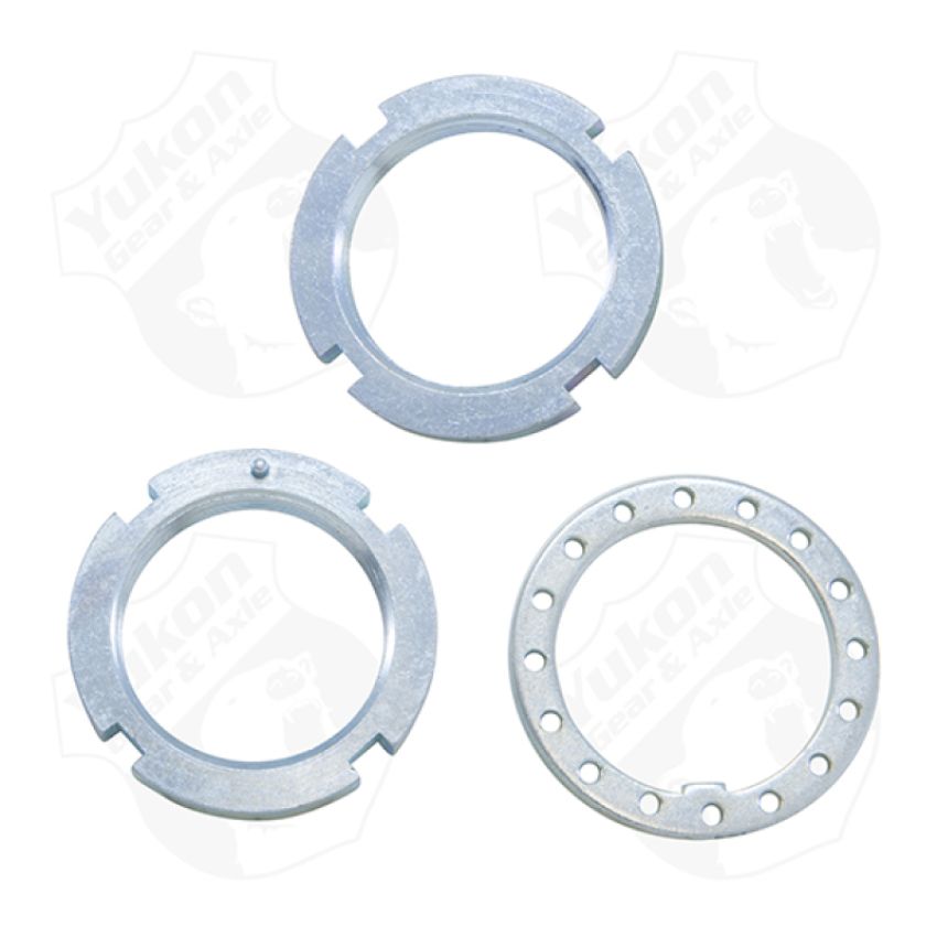 Yukon Gear & Axle YSPSP-002 Yukon Spindle Nut Kit for Dana 30 Dana 44 & GM 8.5in Non CJ/Scout
