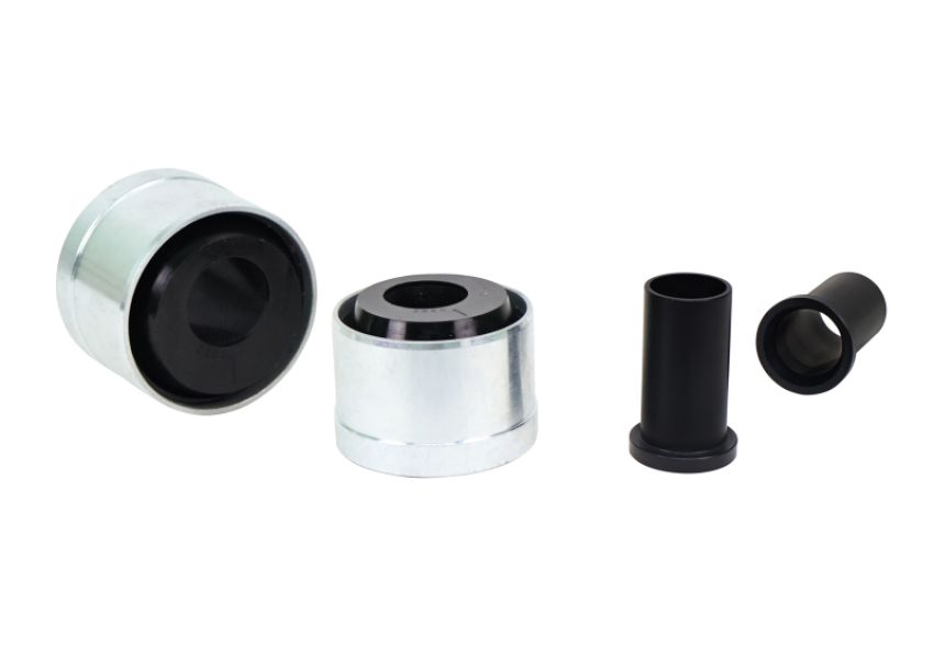 Whiteline W56441 2009+ Nissan 370Z / Z Lower Control Arm - Inner Rear Bushing Kit (Double Offset)