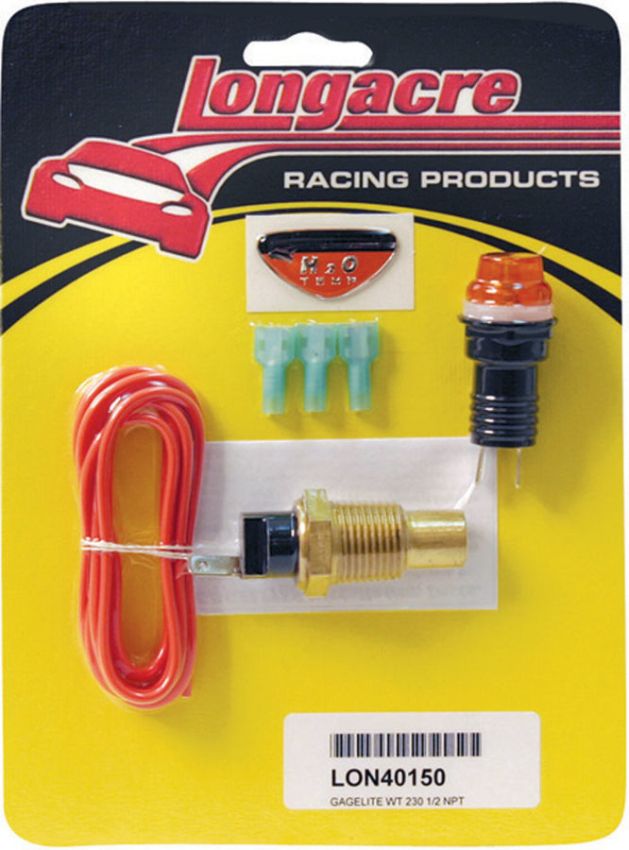 LONGACRE LON52-40150 Gagelite Kit W/T 1/2in. NPT 230 Deg