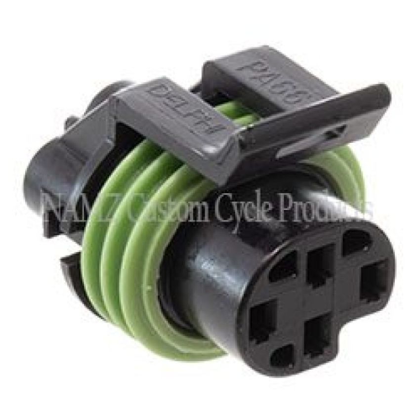 NAMZ ND-12065298 1999+ V-Twin Road Glide/Ultra Models Delphi OEM Oil Pressure Switch Connector (HD 72400-99)