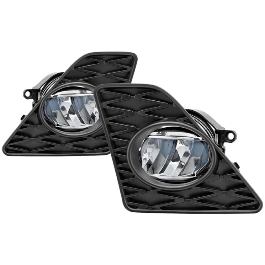SPYDER 9044304 OEM LED Fog Lights w/OEM switch - Clear
