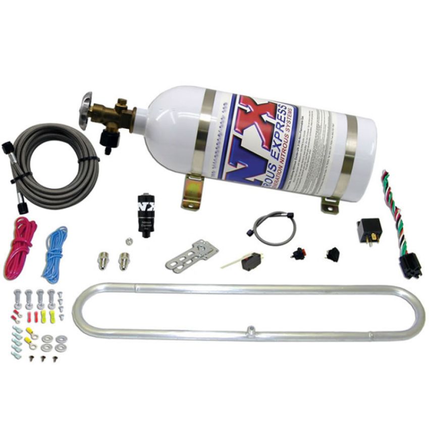 Nitrous Express 20000CR-10 N-TERCOOLER system for CO2 WITH 10LB BOTTLE (Remote Mount Solenoid)