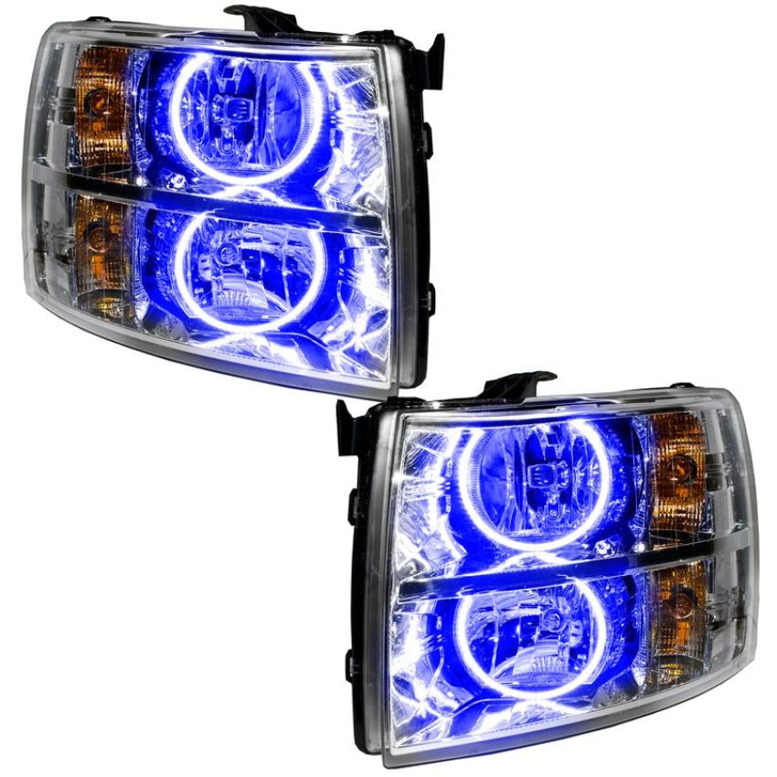 Oracle Lighting 7007-002 SMD Pre-Assembled Headlights, Round Style, Blue