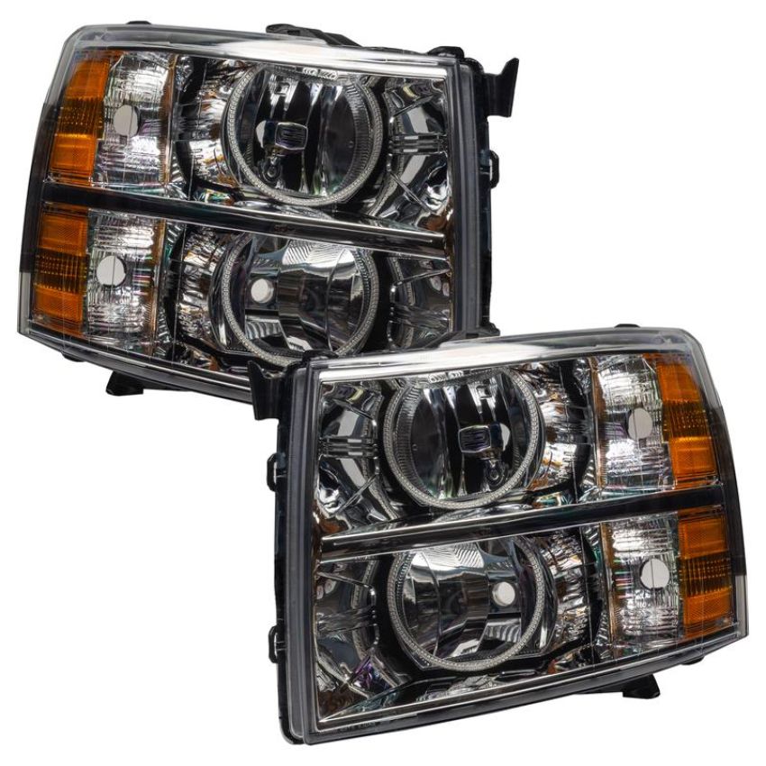 Oracle Lighting 7007-003 SMD Pre-Assembled Headlights, Round Style, Red
