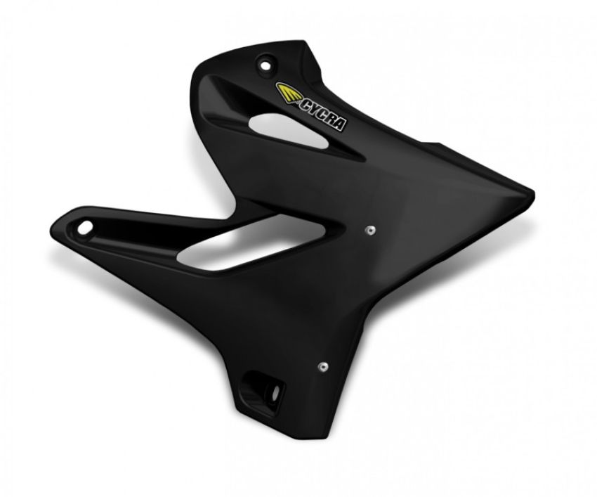 Cycra 1CYC-1783-12 05-21 Yamaha YZ125 Powerflow Radiator Shrouds - Black