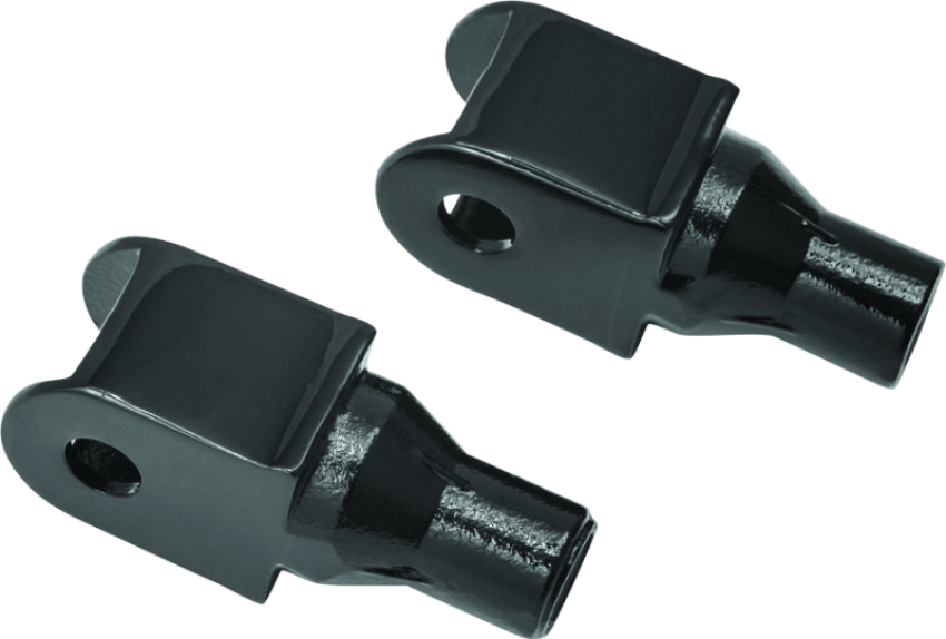 Kuryakyn 8864 Tapered Peg Adapter Honda Gloss Black