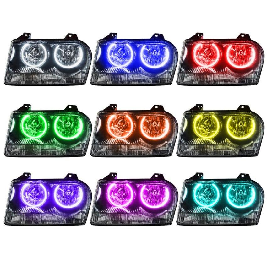 Oracle Lighting 7016-330 SMD Pre-Assembled Headlights, ColorSHIFT