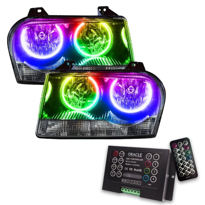 Oracle Lighting 7016-333 SMD Pre-Assembled Headlights, ColorSHIFT(tm) 2.0