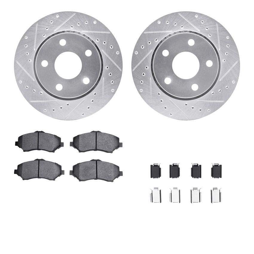 Dynamic Friction 7612-42013 Rotor Kit