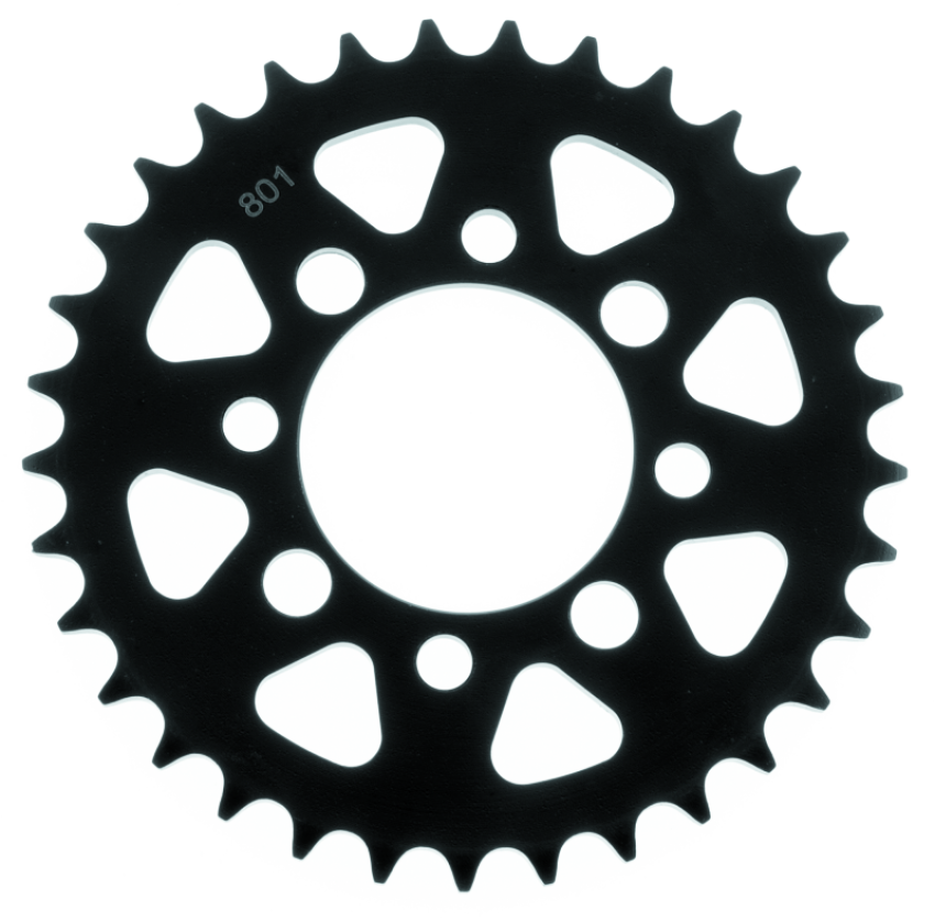 BikeMaster 965020 Suzuki Rear Steel Sprocket 420 33T - Black