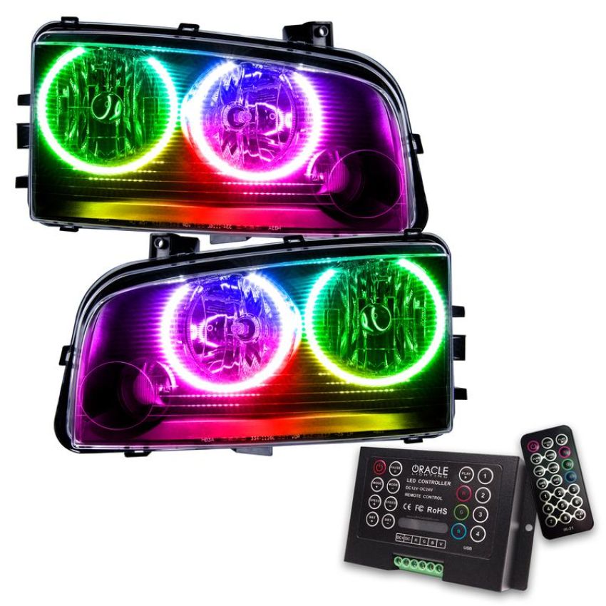 Oracle Lighting 7022-333 SMD Pre-Assembled Headlights, Non-HID, ColorSHIFT(tm) 2.0