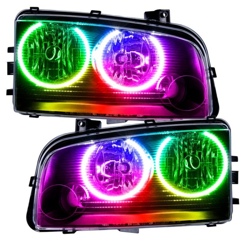 Oracle Lighting 7022-334 SMD Pre-Assembled Headlights, Non-HID, ColorSHIFT(tm) - No Controller