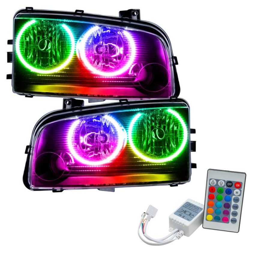 Oracle Lighting 7022-504 SMD Pre-Assembled Headlights, Non-HID, ColorSHIFT(tm) - Simple