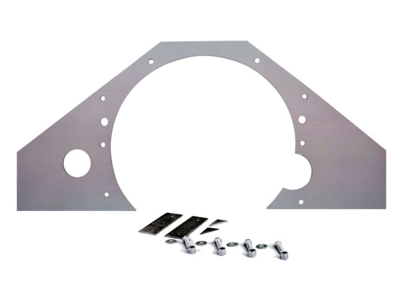 COMPETITION ENGINEERING COE4030 Mid Motor Plate - Chevy Aluminum .188